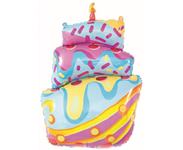 Fóliový balón torta 77 cm