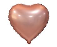 Fóliový balón srdce rose gold 45 cm