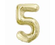 Fóliový balón champagne č.5