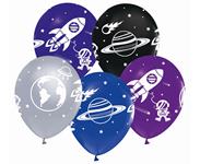 Balóny s potlačou vesmíru