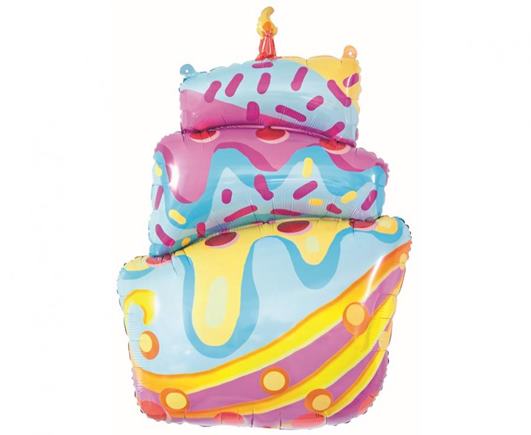 Fóliový balón torta 77 cm