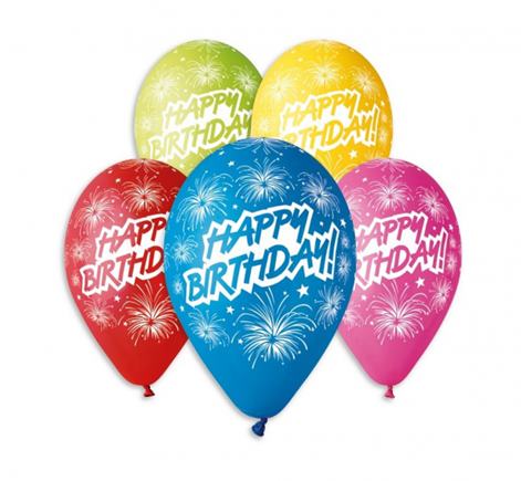 Balóny Happy birhday