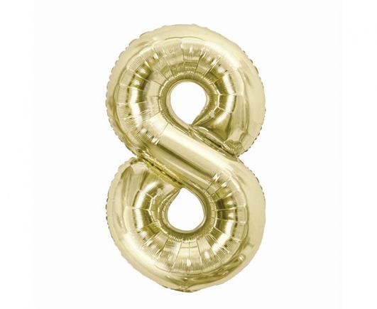Fóliový balón champagne č.8