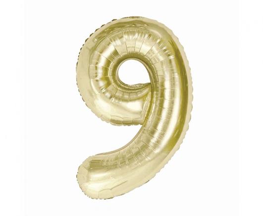 Fóliový balón champagne č.9