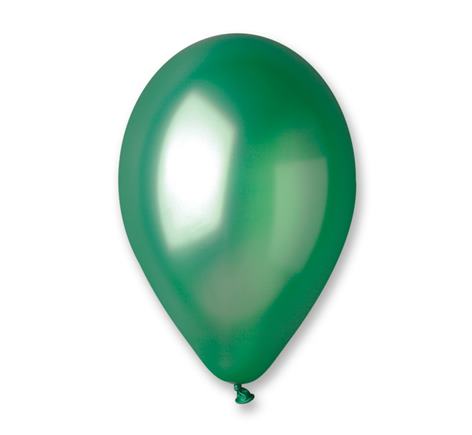 Balón perleťový zelený 30 cm