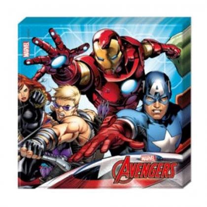 Servítky Avengers 33x33 cm