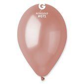 Balón perleťový ružovozlatý