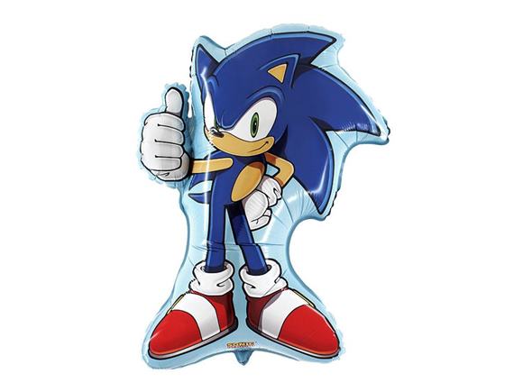 Fóliový balón Ježko Sonic
