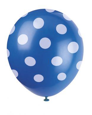 Baloóny modré bodky