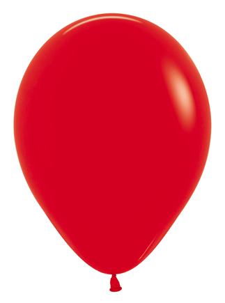 Latexový balón červený 30 cm