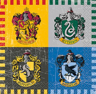 Servítky malé Harry Potter 16 ks