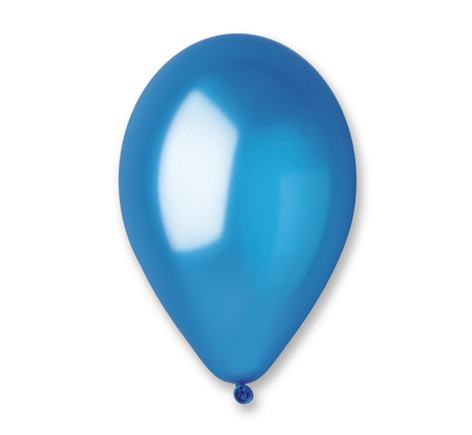 Balón perleťový modrý 30 cm
