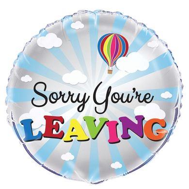 Fóliový balón Sorry You're leaving