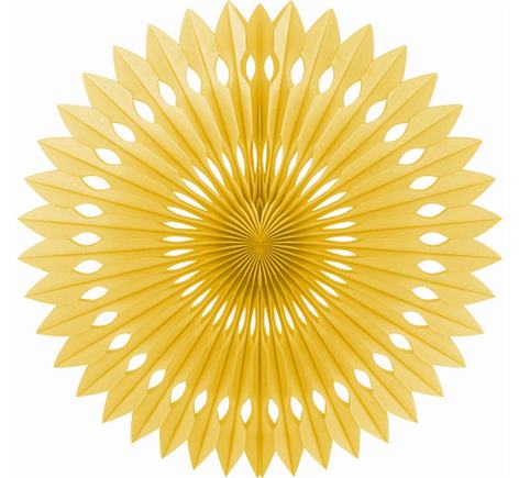 Dekoratívna rozeta 40 cm zlatá