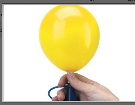 Plnenie 33 cm balónov gumových